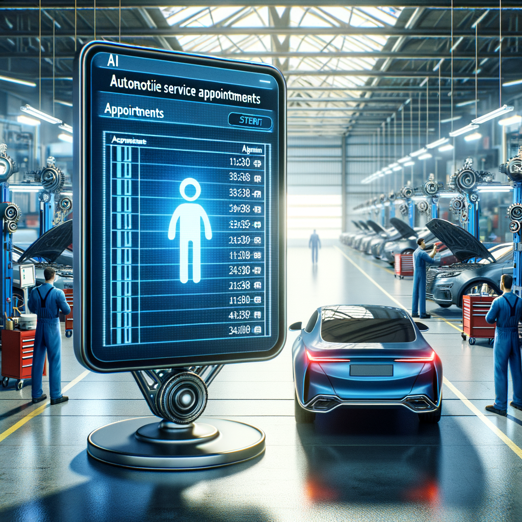 Automotive Service Appointments Streamlined with AI Phone Agents