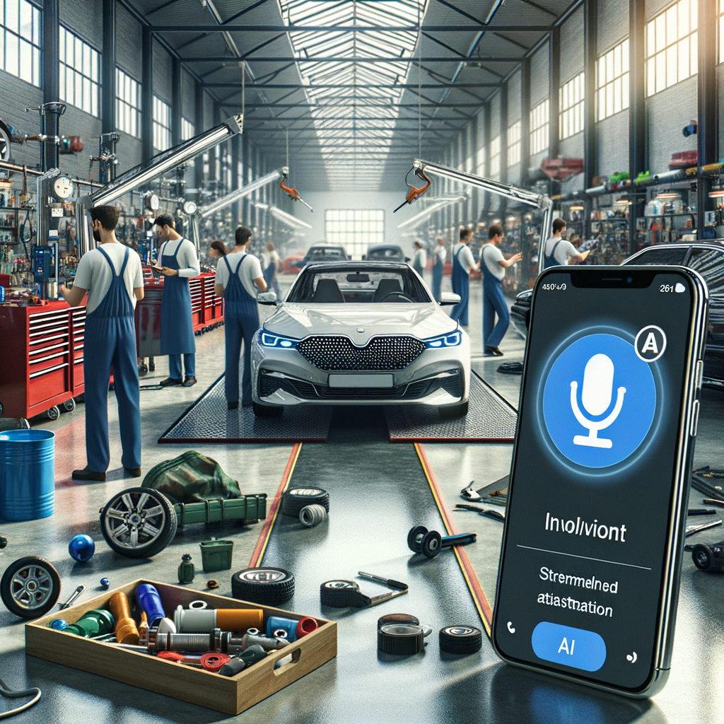 Efficient Auto Body Shop Coordination with AI Phone Agents