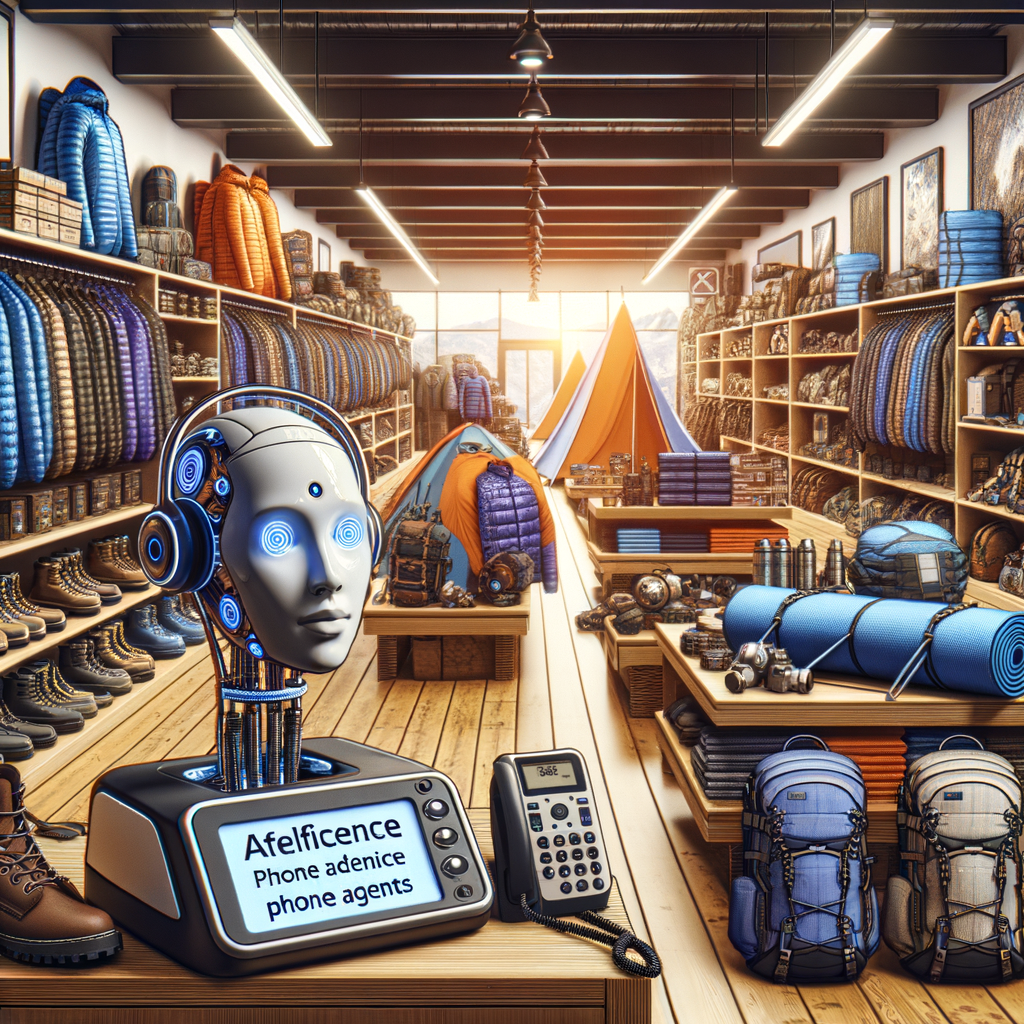 Efficient Customer Service with AI Phone Agents in Camping Gear Store Management